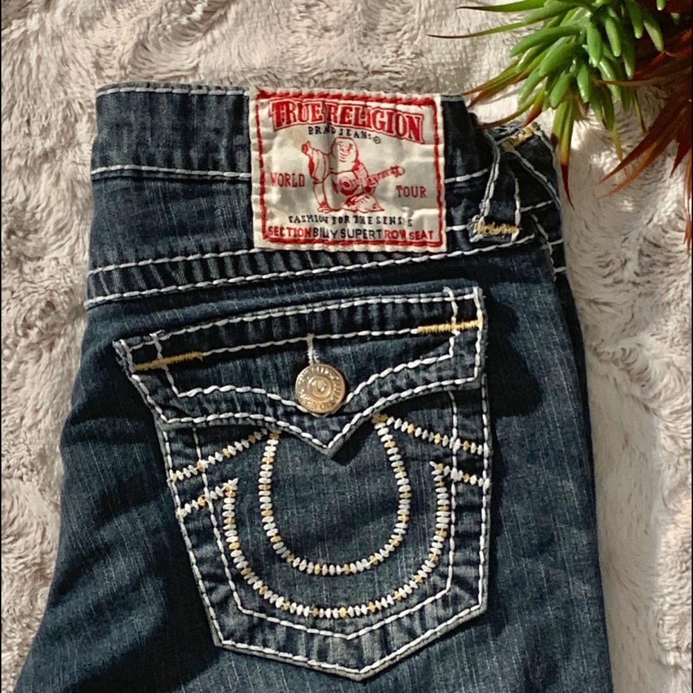 True Religion Billy Supert Straight leg Jeans